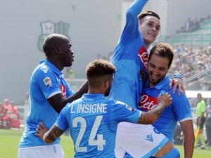 Insigne, Higuain, Callejon e & Koulibaly